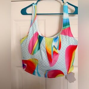 Fabletics Multicolor Bra 1X NWT